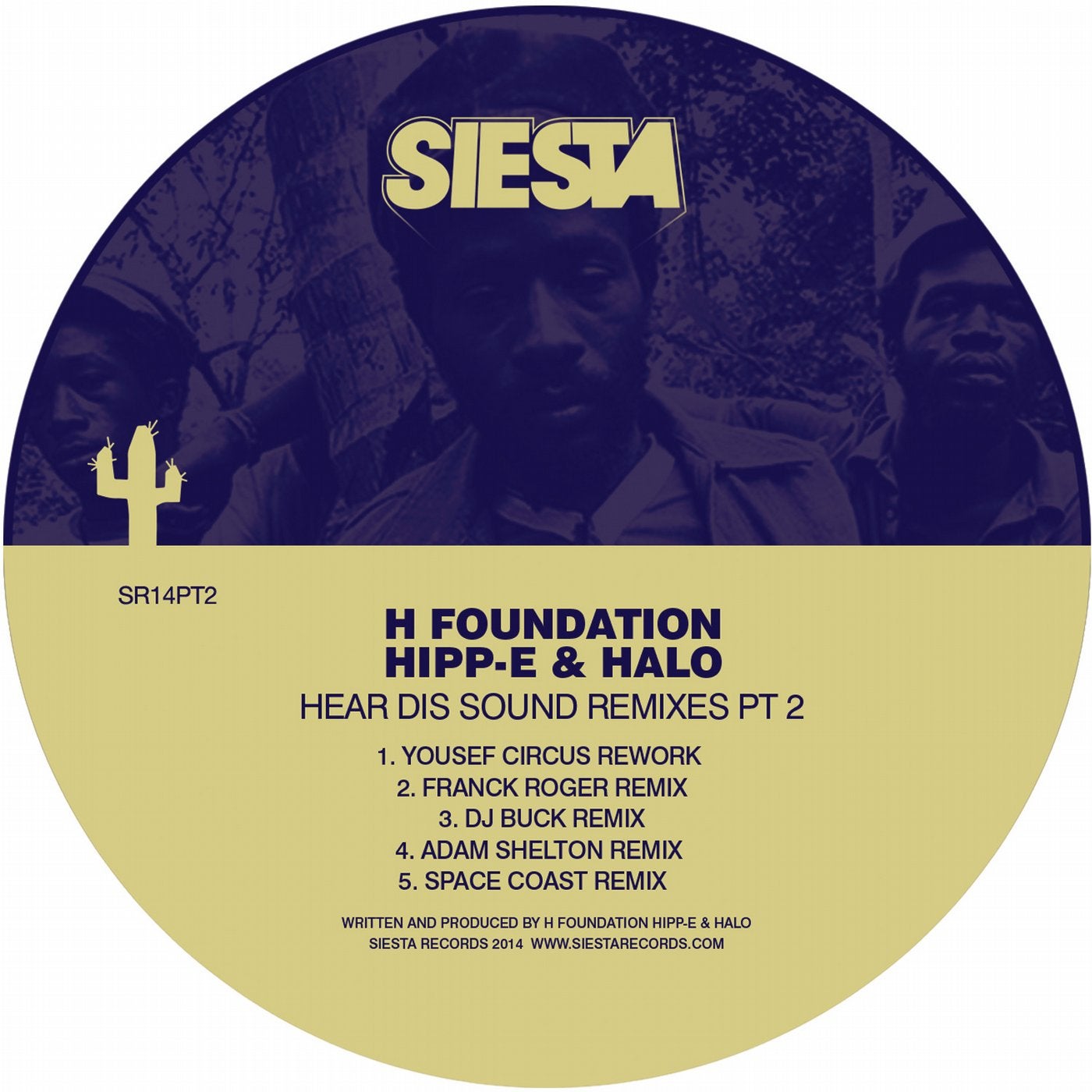 Hear Dis Sound Remixes PT 2 — vinyl label